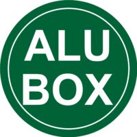 Logotipo empresa alquiler de trasteros en A Coruña: Alubox Self Storage